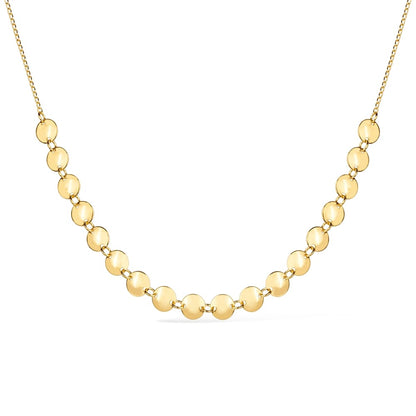 Chocker Dourada Esferas com Extensor