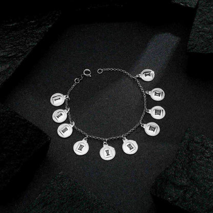 Pulseira Prateada 10 Dez Mandamentos - Galeria